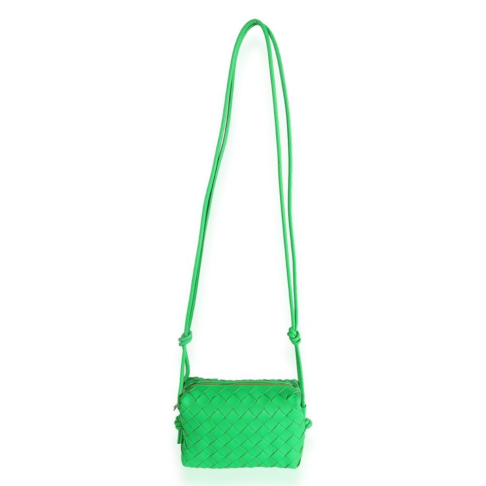 Bottega Veneta Parakeet Intrecciato Leather Mini Loop - Picture 4 of 8